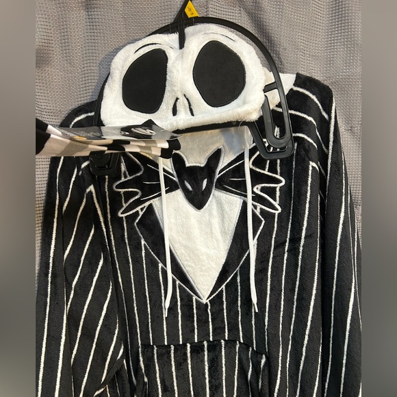 Jack Skellington Plush Hoodie and Socks - Picture 2 of 5